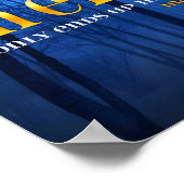 Mahatma Gandhi Inspirerend Quote "Eye for eye" Poster (Hoek)