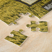 Mahatma Gandhi Inspirerend Quote "Live" Legpuzzel (Zijkant)