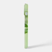 Mahatma Gandhi Inspirerend Quote "Wees de verander iPhone 15 Case (Linkerkant)