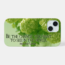 Mahatma Gandhi Inspirerend Quote "Wees de verander