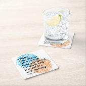 Mahatma Gandhi Morality and Religiuos Quotes Kartonnen Onderzetters (Insitu)