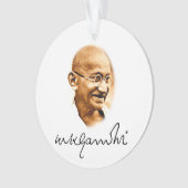 Mahatma Gandhi Ornament (voorkant)