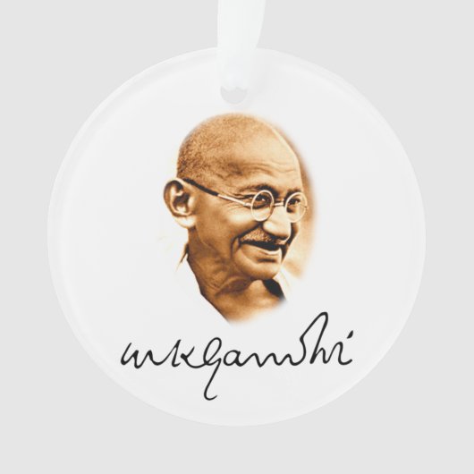Mahatma Gandhi Ornament (voorkant)