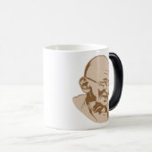 Mahatma Gandhi Portrait Mok (Voorkant rechts)