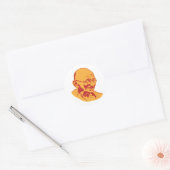 Mahatma Gandhi Portrait Sticker (Envelop)