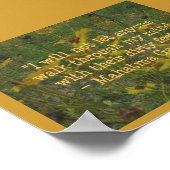 Mahatma Gandhi Poster (Hoek)