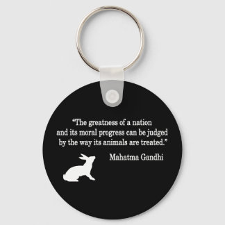 Mahatma Gandhi Quote Collectie Sleutelhanger
