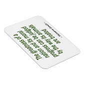 Mahatma Gandhi Quote Magneet (Rechterzijde)