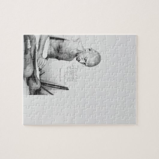 Mahatma Gandhi Quote, Minority of One, Truth Legpuzzel (Horizontaal)