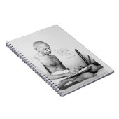 Mahatma Gandhi Quote, Minority of One, Truth Notitieboek (Rechterzijde)