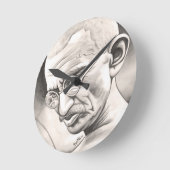 Mahatma Gandhi Ronde Klok (Hoek)