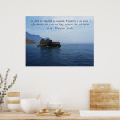 Mahatma Gandhi Spiritueel Quote Poster (Keuken)