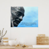 Mahatma Gandhi - Sterke quote Poster (Keuken)