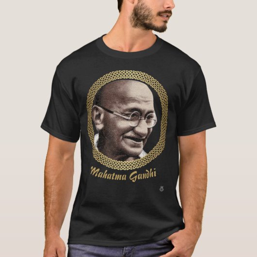 Mahatma Gandhi T-Shirt (Voorkant)