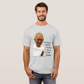 Mahatma Gandhi Theme T-shirt (Voorkant volledig)