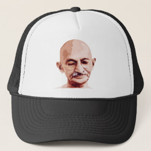 Mahatma Gandhi Vader van India Trucker Pet