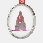 Mahatma GANDHI Vader van Nation India Metalen Ornament (Links)