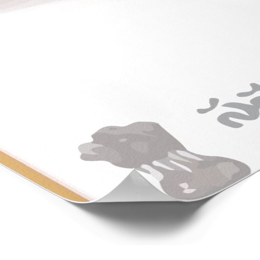 Mahatma Gandhi Vintage Poster (Hoek)