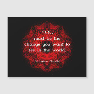 Mahatma Gandhi Wisdom Gezegde over actie