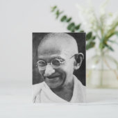 Mahatma Ghandi Portret Foto Briefkaart (Staand voorkant)