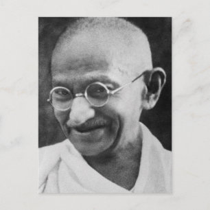 Mahatma Ghandi Portret Foto Briefkaart