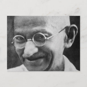 Mahatma Ghandi Portret Foto Briefkaart