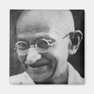 Mahatma Ghandi Portretfoto Magneet