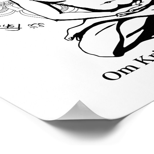 Mahavatar Babaji Poster (Hoek)