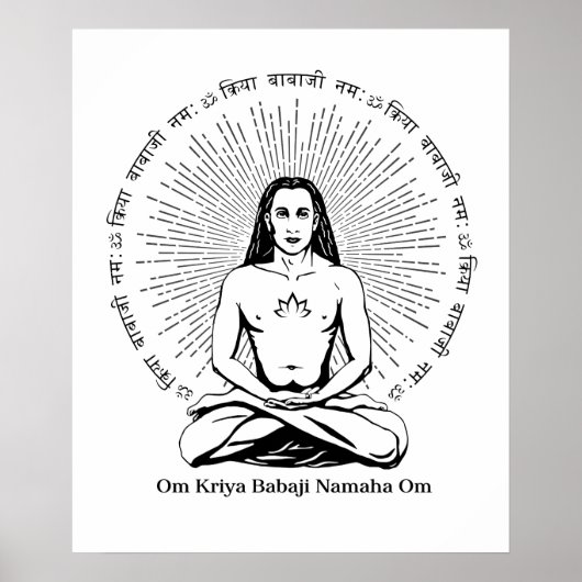 Mahavatar Babaji Poster (Voorkant)