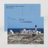 Mahdia Vuurtoren Phare de Mahdia Tunesië Briefkaart (Voorkant / Achterkant)