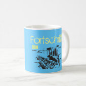 Mähdrescher DDR Koffiemok (Voorkant rechts)