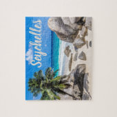 Mahe Seychellen Carana Beach gift Legpuzzel (Verticaal)
