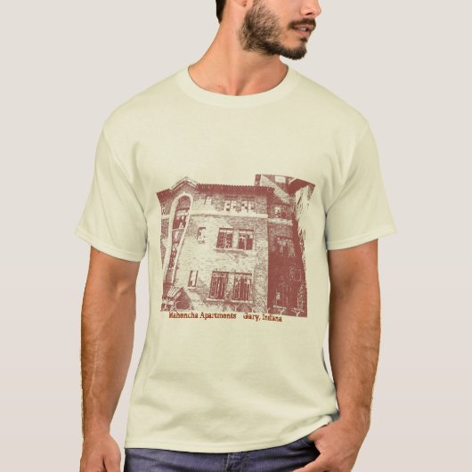 Mahencha     ApartmentsGary, Indiana T-shirt (Voorkant)