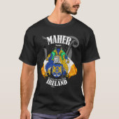Maher Crest Coat of Arms *Locatie toevoegen* T-shi T-shirt (Voorkant)