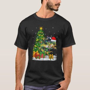 Mahi Fish Lover Family Matching Santa Mahi T-shirt