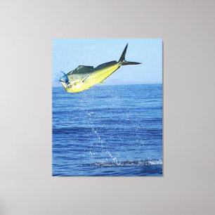 MAHI MAHI CANVAS AFDRUK
