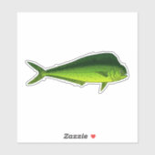 Mahi Mahi - Dolfijnvis - Dorado Sticker (Vel)