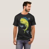 Mahi Mahi en aasvis T-shirt (Voorkant volledig)