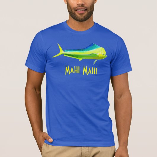 Mahi Mahi fish logo T-shirt (Voorkant)
