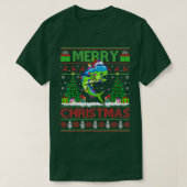 Mahi Mahi Fish Lover Xmas Tree Santa Mahi Mahi Chr T-shirt (Design voorkant)