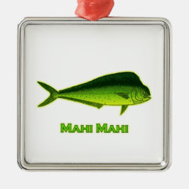 Mahi Mahi Fish Metalen Ornament