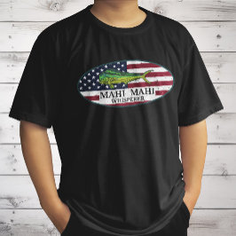 Mahi Mahi Fluisteraar Nautisch Kust Mahi Mahi T-shirt