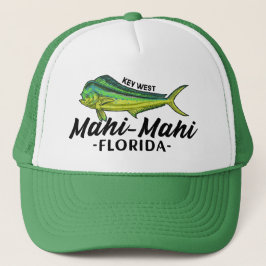 Mahi Mahi Key West Florida Vist Coryphaena Gift Trucker Pet