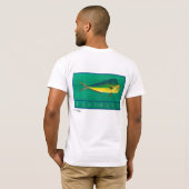 Mahi-Mahi Mannen Light Apparel T-shirt (Achterkant volledig)