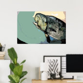 Mahi Mahi Poster (Thuiskantoor)