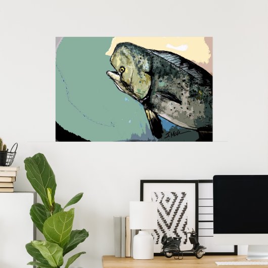 Mahi Mahi Poster (Thuiskantoor)