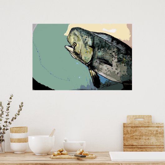Mahi Mahi Poster (Keuken)