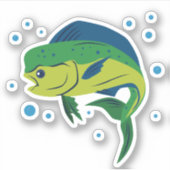 Mahi Mahi Sticker (Voorkant)