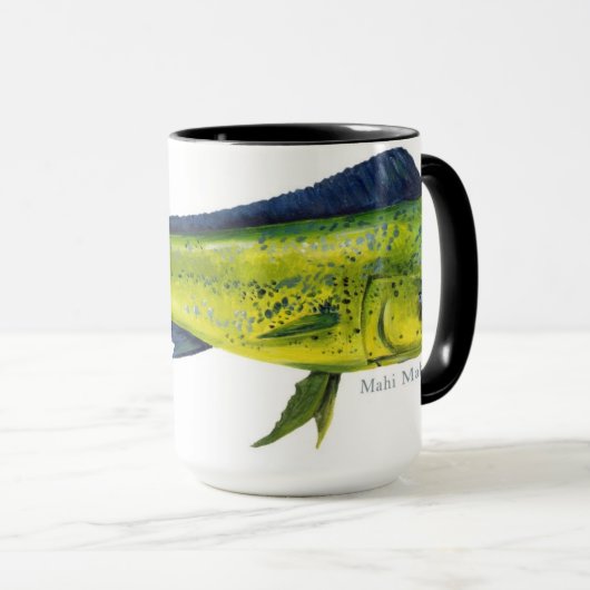 Mahi Mahi vis mok (Voorkant rechts)