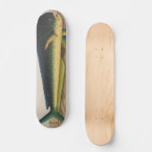 Mahi-Mahi visartwork Skateboard (Voorkant)